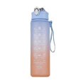 thumbnail image 1 of 32oz Water Bottle with Time Marker BPA-Free Leak Proof Cup with Straw Inspirational Quotes Printed Gradient Cup Food-Grade Plastic Removable, 1 of 5
