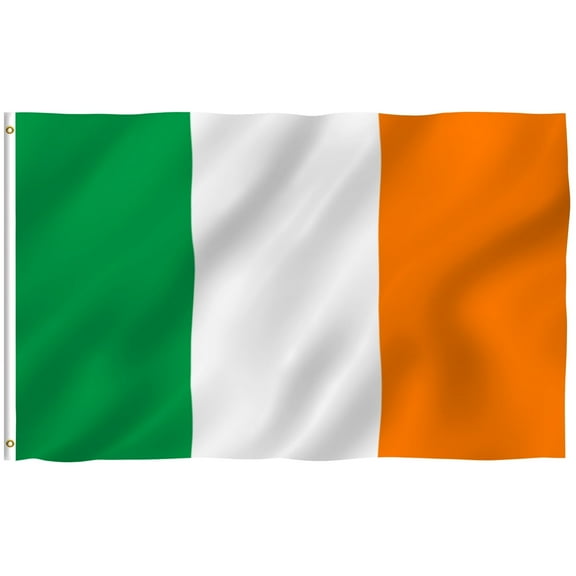 Anley 3x5 foot Ireland Flag - Irish National Flags Polyester