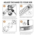 thumbnail image 5 of Correa de Acero Inoxidable de Lujo, Deportiva, Resistente al Agua, Compatible con Samsung Galaxy Watch Ultra 47mm, 5 of 5