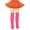 AB220 Pink, variant on Girls Socks Kids Toddler Knee High Dress Socks Solid Color Soft Stretchy Stacked Socks For Kids Toddler Girls Orange