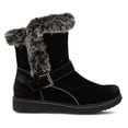 thumbnail image 3 of Spring Step Women's Paco Mid Calf Boots Black Suede Faux Fur Textile 40 M EU 9 M, 3 of 6