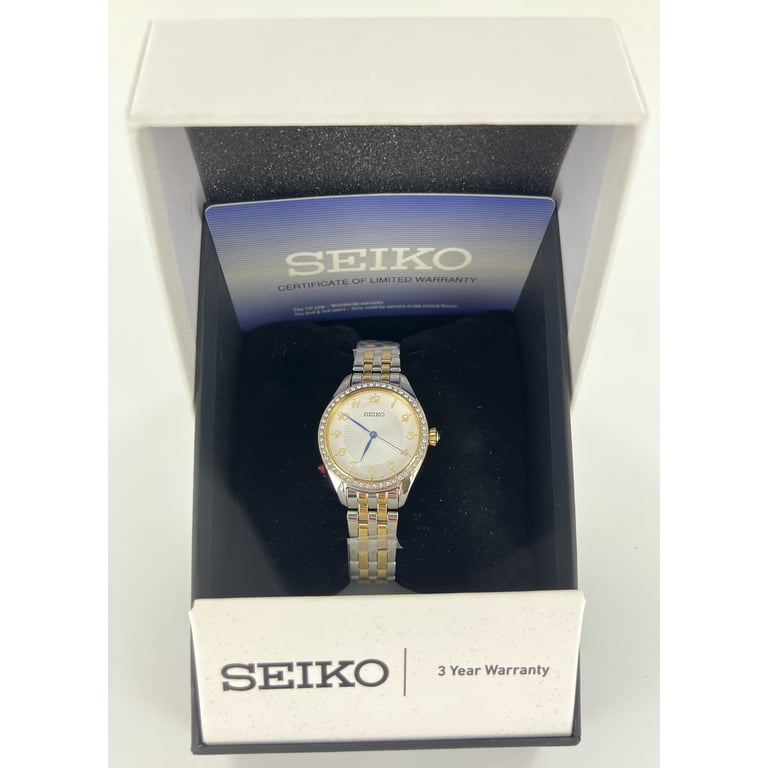 ?Women\'s Crystal Dial MK6392 White on White Watch Swarovski Crystalline Hours Silver Dial White Leather Strap  main image 3