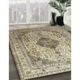 thumbnail image 2 of Ahgly Company Indoor Rectangle Traditional Brown Medallion Area Rugs, 3' x 5', 2 of 6