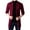 59#Wine, variant on Men's Knitted Cardigan Chenille Lapel Buttonless Solid Color Simple Business Casual Mens Cardigan Wine L