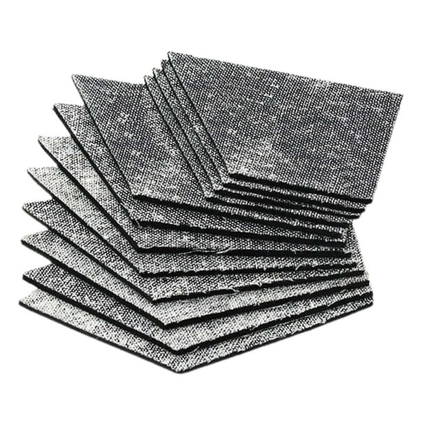 12 protectores de cojín para mesa de billar, de goma, de repuesto, fáciles de limpiar, antideslizantes. Bisel