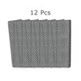 thumbnail image 4 of Pure Era Bullnose Carpet Stair Treads Protector Cover 9" x 30" Indoor Non Slip Self Adhensive Set of 12,Gray Mini Diamond Trellis, 4 of 12