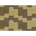 thumbnail image 1 of Ahgly Company Indoor Rectangle Patterned Metallic Gold Area Rugs, 5' x 8', 1 of 6