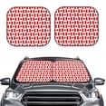thumbnail image 2 of Yiaed Canada Print Car Front Windshield Sun Shade,Foldable Anti-UV Car Sunshade for Front Window for Most Vehicles-Medium, 2 of 5