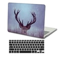 thumbnail image 1 of KSK KAISHEK Hard Shell Cover for Old MacBook Air 13 inchs( No Touch, 2010 - 2017) + Black Keyboard Cover Model A1466/A1369, No USB-C Animal A 153, 1 of 5