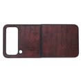 thumbnail image 4 of Mobile Phone Case, Buffer Folding Screen Mobile Phone Case Fashionable  For Phone Dark Brown, 4 of 8