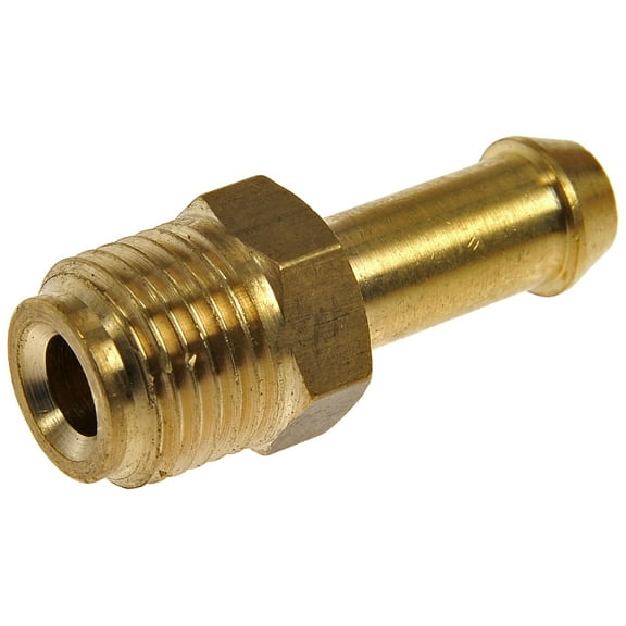 Dorman 785-400D Fuel Hose Fitting - Inverted Flare Male Connector - 1/4 In. X 1/4 In. Tube