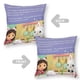 thumbnail image 2 of Casa de Muñecas de Gabby Fundas de almohada de terciopelo con tema, regalos de funda de almohada, decoración para el hogar, cojín de lanzar, regalo de cumpleaños para fans y parejas. 45cm x 45cm., 2 of 6