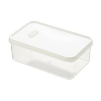YIKA Tupperware Container Kitchen Large Capacity Kimchi Box Sealed Fresh Keeping Box Food Grade Refrigerator Special Storage Box With Lid Cold Vegetable Box Kitchen Storage Clear