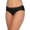thumbnail image 6 of Secret Treasures Women's Leopard Lace Hipster Panties, 3-Pack, 6 of 10