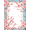 Pink, Pattern 16, variant on ODIKA 4'x6' Machine Washable Non-Slip Area Rug, Abstract Blush Pink High Traffic Rug, Pink, 1082513