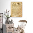 thumbnail image 3 of Oceans Song Lyrics Wall Art Retro Prints Poster Nature Pictures for Kitchen Contemporary Home Decorative Paintings Wall Canvas Colouring, 3 of 6