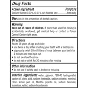 TheraBreath Anticavity Fluoride Mouthwash, Sparkle Mint, Dentist Formulated, 1 Liter
