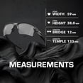 thumbnail image 5 of Oakley OO9188 Flak 2.0 XL Rectangle Shaped Polarized Sunglasses for Men - Includes Official Eyewear Kit - Steel Frame with Prizm Black Lens, 5 of 6