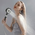 thumbnail image 4 of Gnmfd Household Pressurized Showerhead with Five Speed Spray, Powerful Handheld Shower Nozzle for Bathroom or Kitchen Cleaning, Water Saving Shower Head for Home Use, 4 of 4