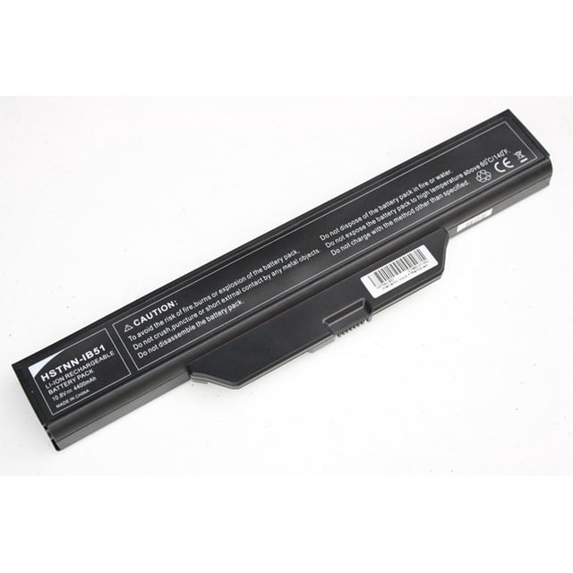 Batería Compatible HSTNN-FB52 6 Celdas POWE BTRY10250 Negro 10.8V 48Wh 4400mAh