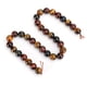 thumbnail image 3 of Cuentas de Ojo de tigre Bling Bling pulsera de piedra natural de tres colores, 3 of 12