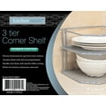 thumbnail image 5 of Kitchen Details Adult Iron Corner Shelf in Grey, 5 of 5