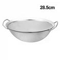thumbnail image 2 of Colander Fine Mesh Stainless Steel Drainer Sieve Sifter With Double Handles Large Juice Rice Flour Sieve Food Filter Drainer, 2 of 6