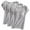 Gray, variant on ibuvkizy Womens Summer Tops 2PCS Womens Built in Bra T Shirt Padded Active Yoga Plus Size Tops Solid Color Crew Neck Short Sleeves Blouses Soft Pajama Casual Workout Shirts