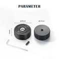 thumbnail image 4 of Black Aluminum Alloy Stoves Knob Outdoor Cooking Furnace Replacement Knob Camping Picnic Furnace Knob Switch, 4 of 5