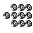 thumbnail image 4 of Jeremywell 10 PCS 6205 2RS Ball Bearing 25x52x15mm, Rubber Sealed, 4 of 5
