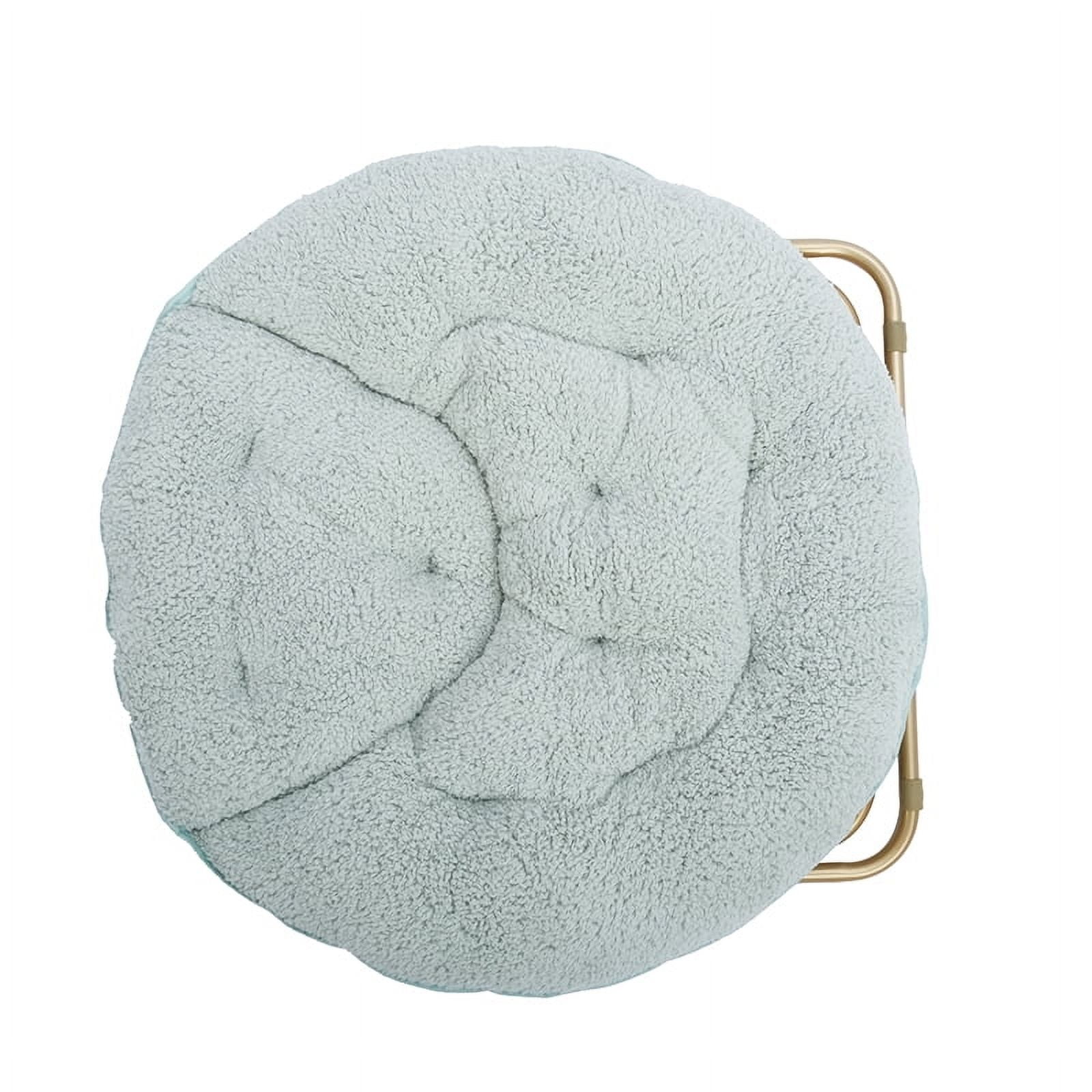 Mainstays Saucer Chair for Kids and Teens, Soft Sea