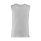 thumbnail image 1 of Bruno Banani Camiseta de Tirantes para Hombre - Check Line 2.0, Cuello Redondo, Poliamida, Cuadros, Logotipo, Unicolor Blanco S (Small), 1 of 4