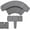 10PCS, variant on Faux Stone Garden Edging Border - No-Dig Plastic Lawn Edging with Built-in Stakes for Flower Beds Paths and Tree Rings