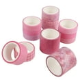 thumbnail image 3 of MLINS Pink Decorative Washi Tape Set for Crafting and Scrapbooking with Clear Patterns and No Residue 12pcs, 3 of 7