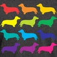 thumbnail image 3 of CafePress - Rainbow Dachshunds Dark T Shirt - Men's Classic Graphic Cotton T-Shirt, 3 of 4