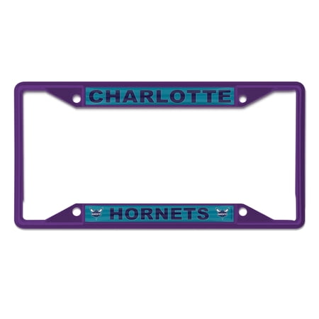 WinCraft Charlotte Hornets Chrome Color License Plate Frame