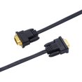 thumbnail image 4 of DTECH Ultra Thin Flat Type Computer Monitor VGA Cable Standard 15 Pin Male to Male VGA Wire 16 Feet, 4 of 5