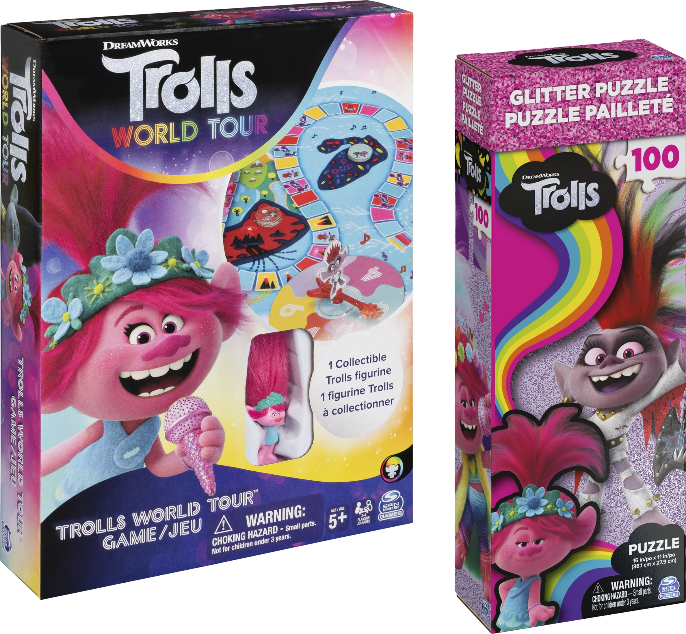 Buy DreamWorks, Trolls World Tour Game & Puzzle Bundle, for Kids Ages 5 ...