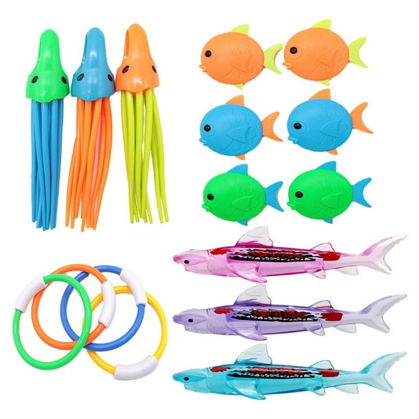Water Diving Toys Swimming Pool Toys Set for Party Game Gifts Dive