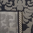 thumbnail image 6 of Safavieh Courtyard Dani Bordered Indoor/Outdoor Area Rug, Black/Sand, 4' x 5'7", 6 of 10