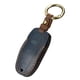 thumbnail image 1 of Llavero de cuero, llavero con control remoto de 3 botones, para, protector de llavero, Azul, 1 of 8