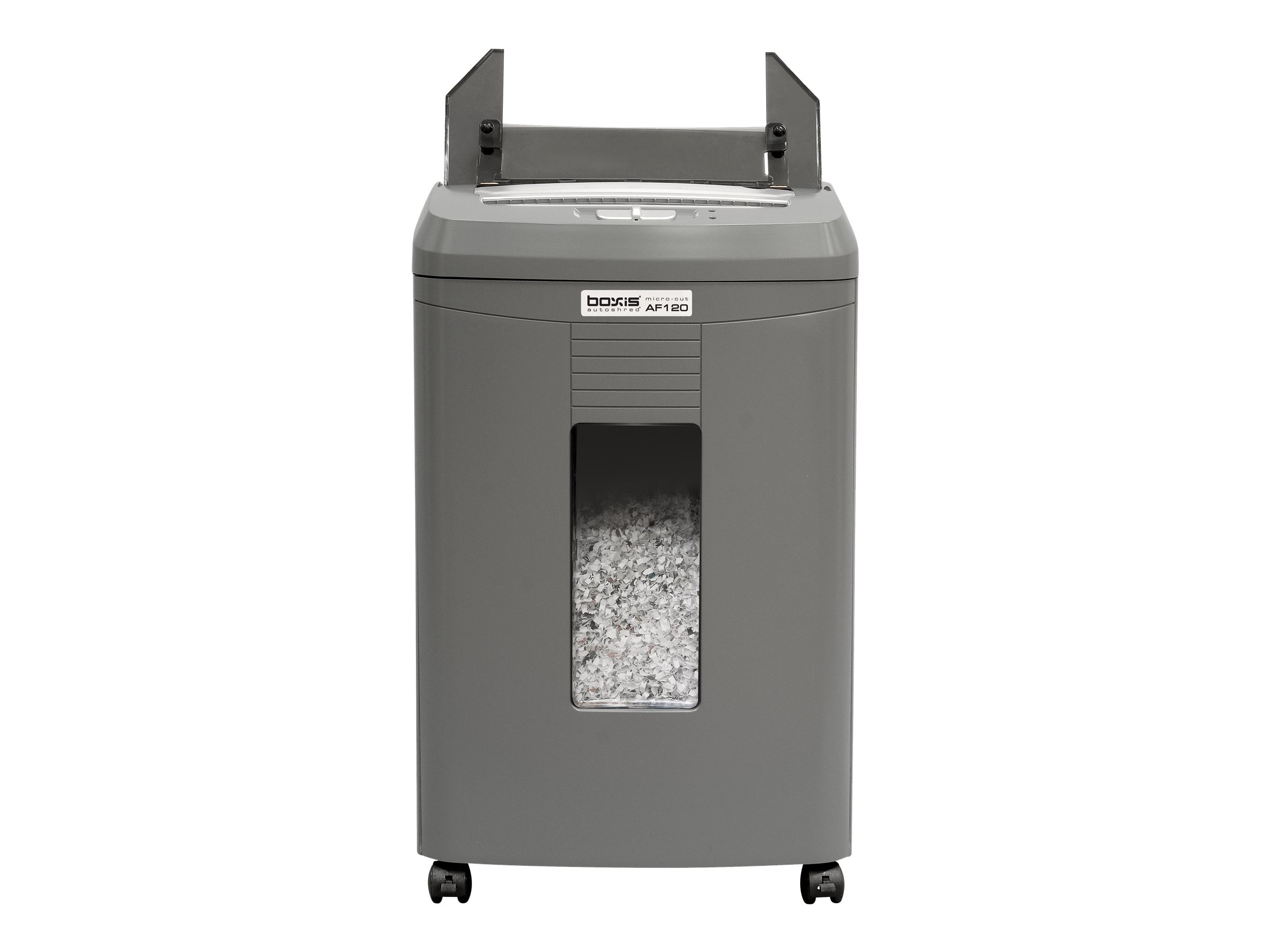 Boxis AutoShred 120Sheet Auto Feed Microcut Paper Shredder Includes