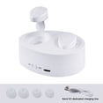 thumbnail image 2 of Wireless bluetooth headset and charging case,Mignova Ear Hanging Lightweight with Waterproof Sweatproof HD Stereo Sports Earphones for iPhone, iPad, Android Phones, Tablets (White), 2 of 8