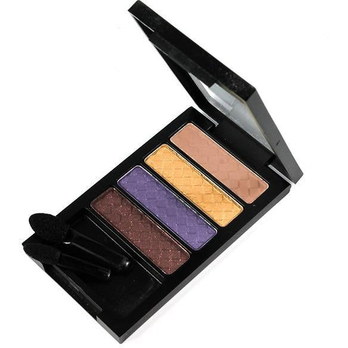 Revlon Colorstay 12h Eyeshadow Quad - 21 Silver Fox, Lidschatten Palette Mit 4 Farben, Lange Haltbarkeit