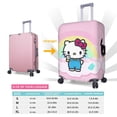 thumbnail image 4 of Hello Kitty Suitcase Cover Luggage Covers Protector Carry On Cover Luggage Wraps For Suitcase Carry On Protector, Cartoon Luggage Sleeve Travel Suit Case Dust Cover For Suitcase 18-32 Inch, 4 of 8