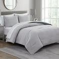 thumbnail image 2 of VCNY Home Gray Polyester Comforters, Full/Queen, (3 Count), 2 of 5