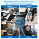 thumbnail image 5 of Almohada De Viaje Inflable, cojin De Cuello Oficina Y Antifaz Malubero Azul, 5 of 5