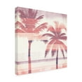 thumbnail image 4 of Trademark Fine Art 'Beachscape Palms III Pink Purple' Canvas Art by Michael Mullan, 4 of 4