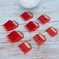 thumbnail image 4 of Limit Comb Set, Hair Cutter Limit Comb Set Gradient Carving Caliper Fine Cut Round Combs For Electric Hair Clipper, 4 of 8