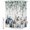 SteelBlue Gray, variant on Shower Curtains for Bathroom, Blue Grey Pumpkins Fall Waterproof Fabric Shower Curtain, Thanksgiving Eucalyptus Leaves Decorative Bathroom Curtain for Bathtub, 72"x78", No Hooks Included